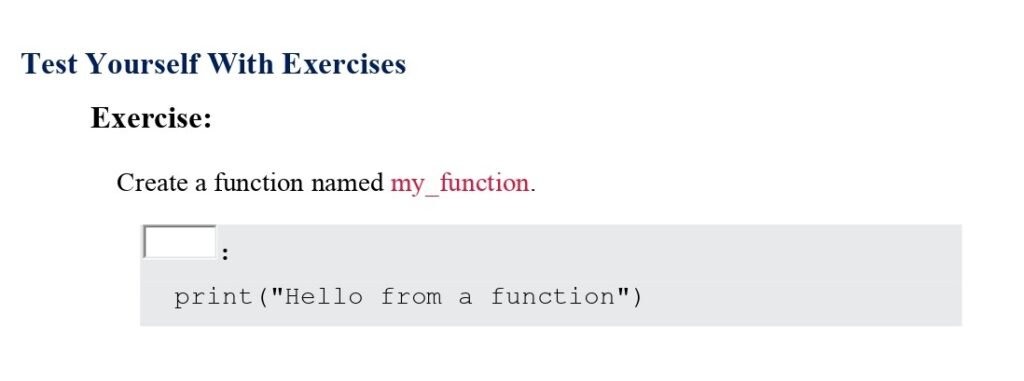 Python - Functions Exercises