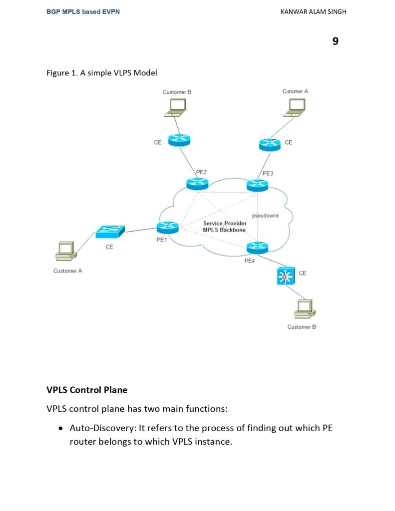 BGP MPLS based EVPN PDF