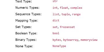 Python Data Types
