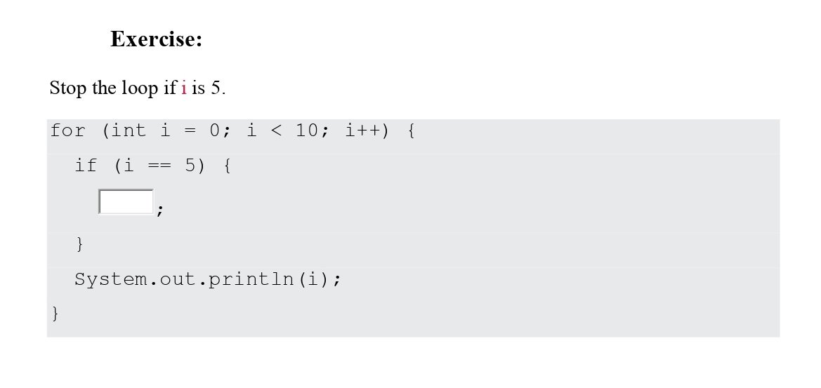Learn Java Break and Continue (Session 16) PDF - Connect 4 Techs