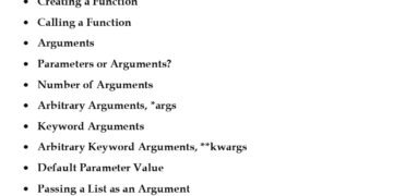 Python Functions (Session 17) PDF