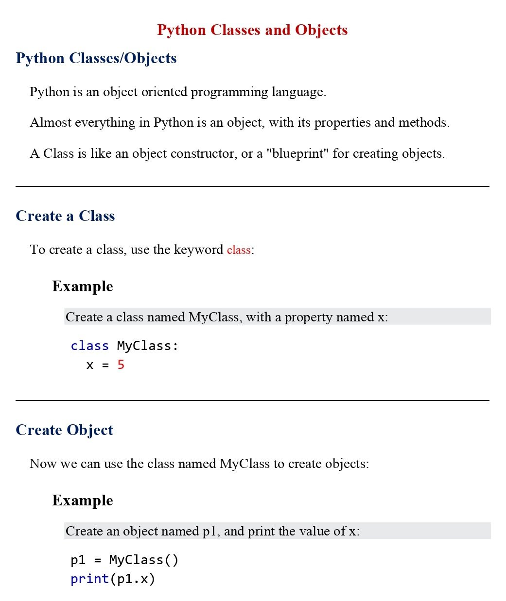 Python Classes And Objects (Session 20) PDF - Connect 4 Techs