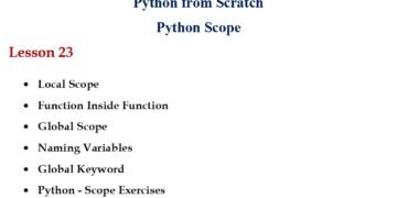 Python Scope