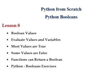 Python Booleans
