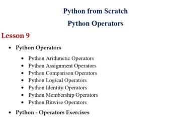 Python Operators