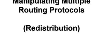 Manipulating Multiple Routing Protocols (Redistribution) PDF