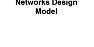 Summary Of Networks Design Model PDF