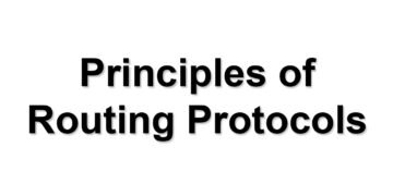 Summary Of Principles of Routing Protocols PDF