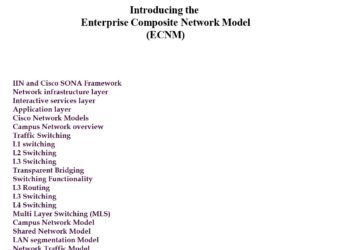 Summary Of Campus Network Design Models PDF