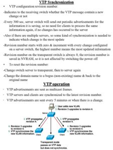Summary Of VTP (VLAN Trunking Protocol) PDF - Connect 4 Techs